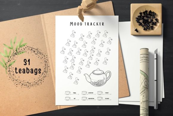 Download Monthly Mood Tracker Planner Printables - Printable Collection