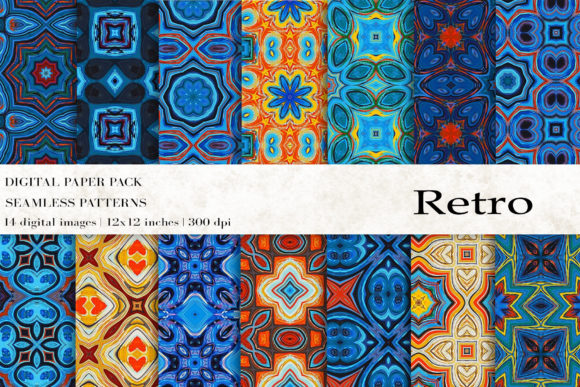 Download Retro Digital Papers - Digital paper Collection