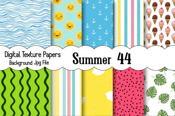 Download Summer Digital Papers - Digital paper Collection