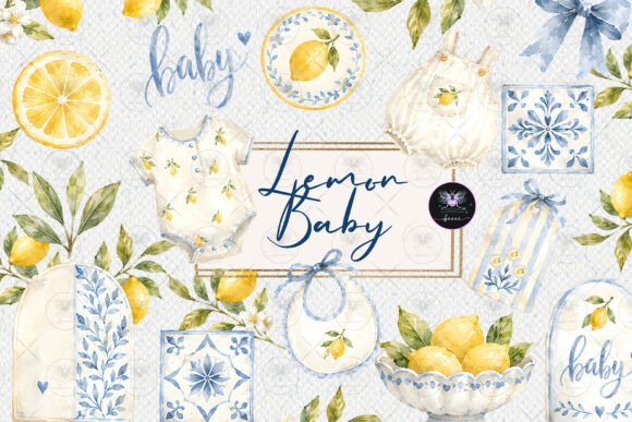 Download Lemon Baby Shower Clipart - Lemon Collection