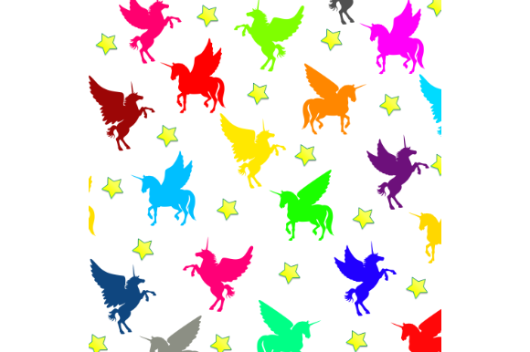 Download Unicorn Pattern, Digital Paper - Digital paper Collection