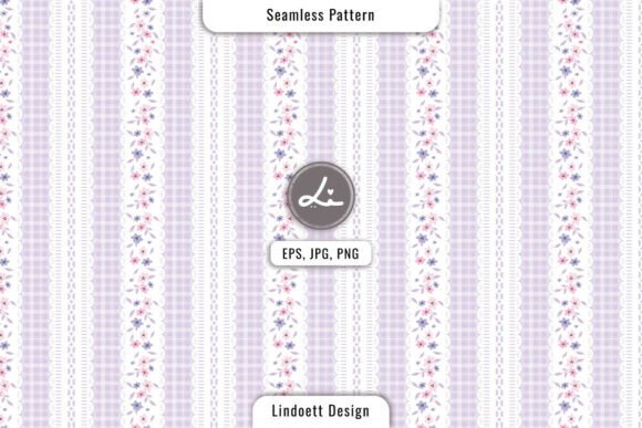 Download Delicate Lavender Striped Pattern - Striped Collection