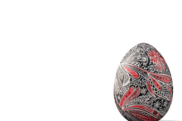 Download Red and Black Easter Egg - Red and black Collection