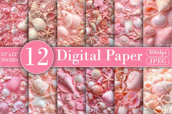 Download Mermaid Mosaic Background Digital Paper - Digital paper Collection