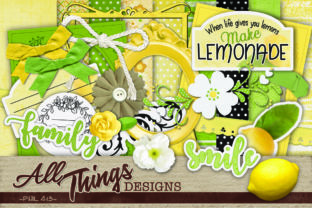 Download Lemon Digital Scrapbook Kit - Lemon Collection