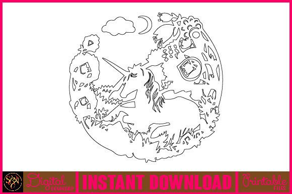 Download Unicorn Pegasus Horse Stallion Line Art - Unicorn Collection