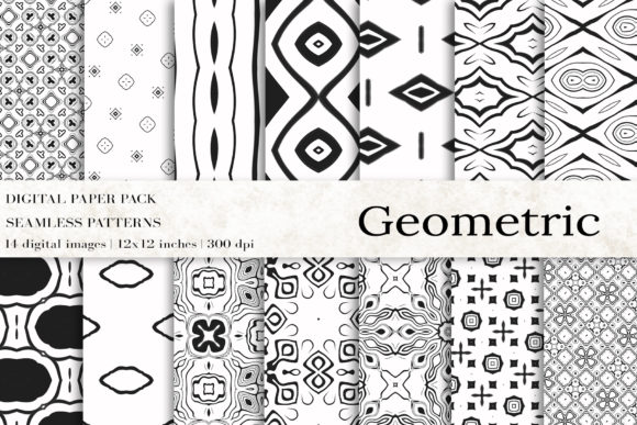 Download Geometric Digital Papers - Digital paper Collection