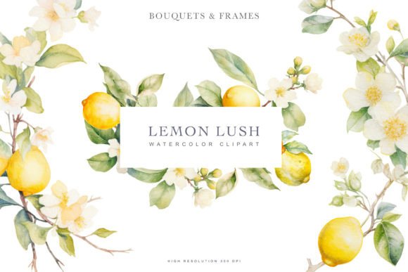 Download Watercolor Lemon Clipart Collection - Lemon Collection