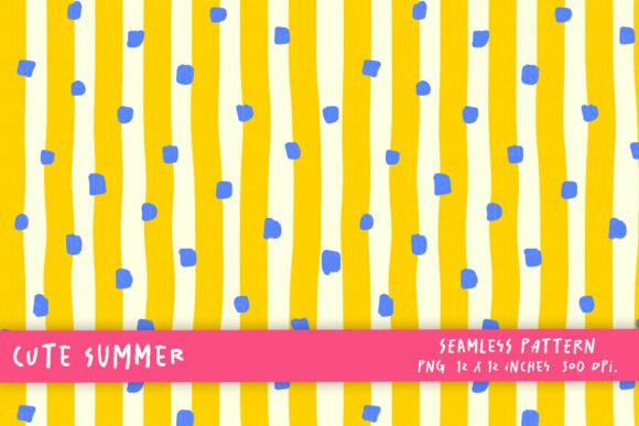 Download Cute Summer Yellow Striped Background - Striped Collection