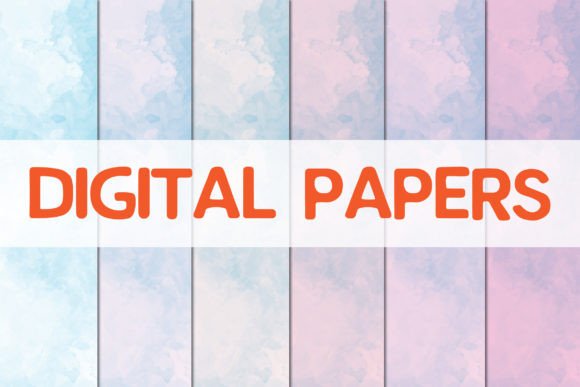 Download Watercolor Background Digital Papers - Digital paper Collection