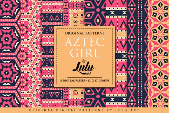 Download Aztec Girl, Printable Papers - Printable Collection