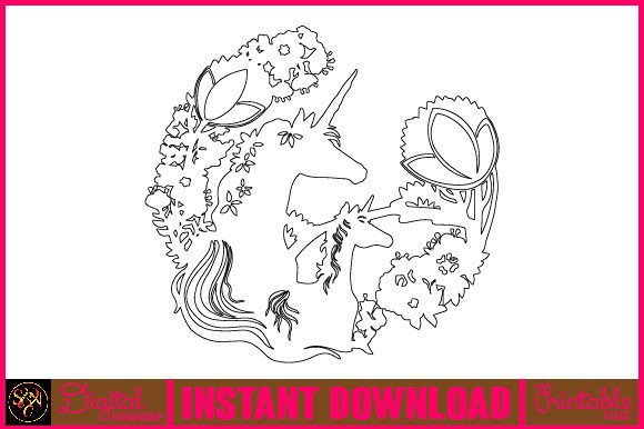 Download Unicorn Pegasus Horse Stallion Line Art - Unicorn Collection