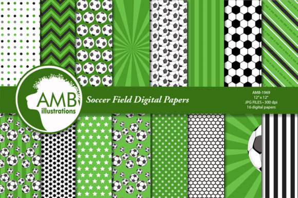 Download Soccer Field Digital Papers&nbsp; - Digital paper Collection