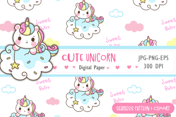 Download Unicorn Seamless Pattern. Unicorn Cute - Unicorn Collection