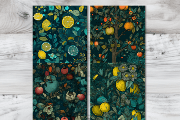 Download Apple, Lemon and Lime Digital Printables - Lemon Collection