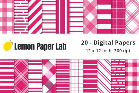 Download Hot Pink Digital Papers - Digital paper Collection