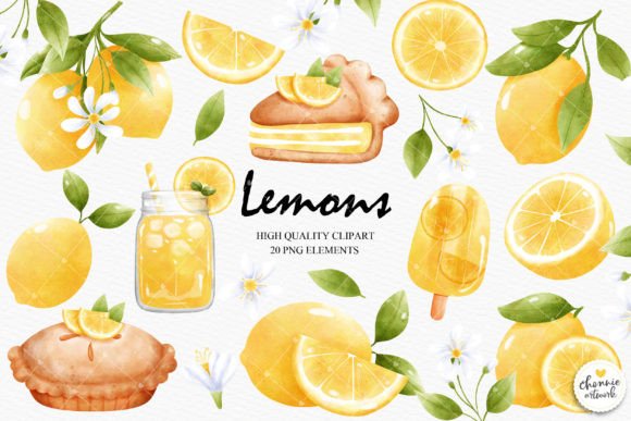 Download Lemons Clipart, Summer Fruit Clipart - Lemon Collection