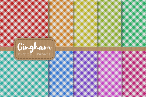 Download Gingham Fabric Cloth Pattern Papers - Fabric Collection