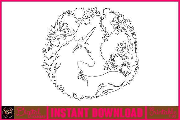 Download Unicorn Pegasus Horse Stallion Line Art - Unicorn Collection
